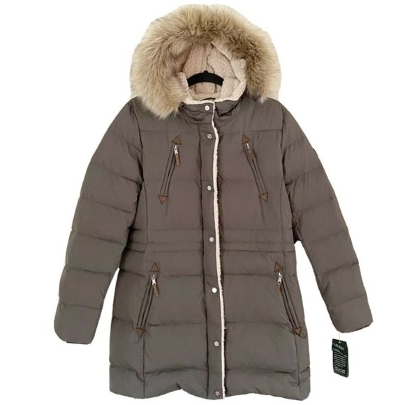 ⛔️SOLD⛔️ LRL Faux Fur Trim Hood Winter Jacket - M - Picture 2 of 15